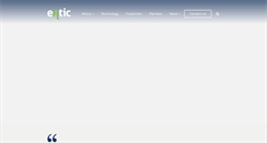 Desktop Screenshot of entic.com