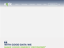 Tablet Screenshot of entic.com